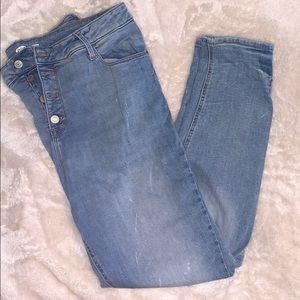 Rockstar Super Skinny Jeans High Rise